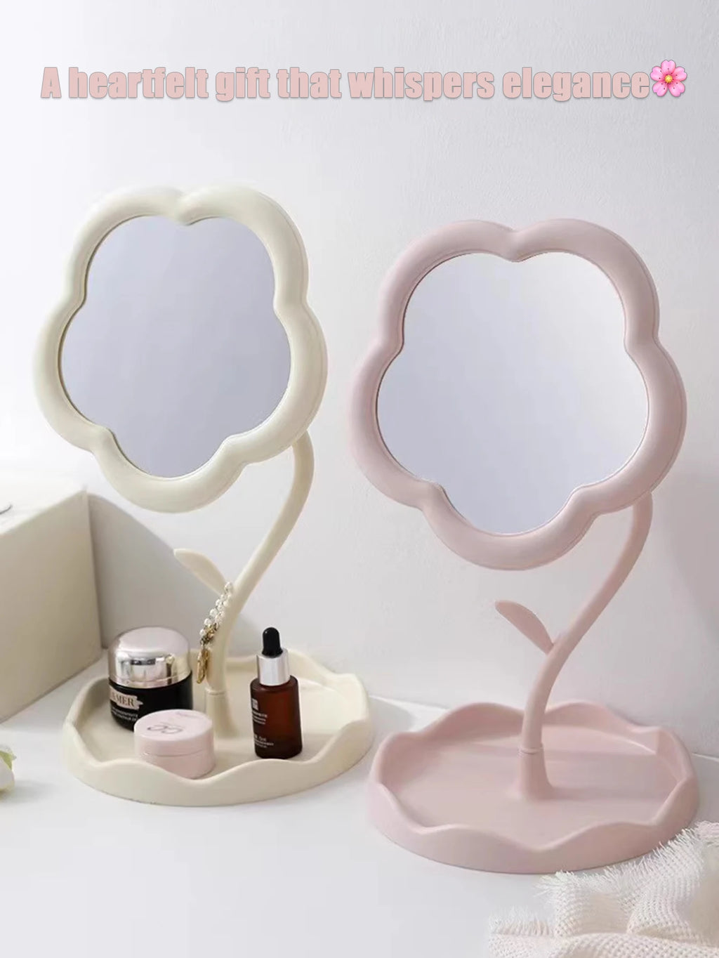 Flower Vanity Mirror