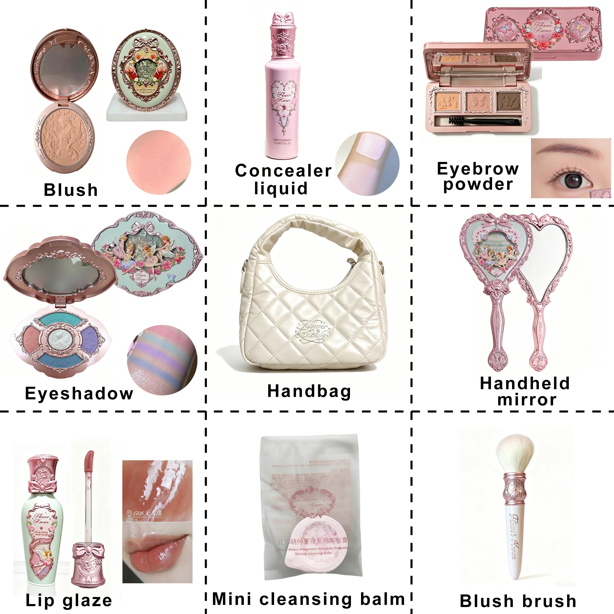 Flower Knows Midsummer Fairytale Makeup Set