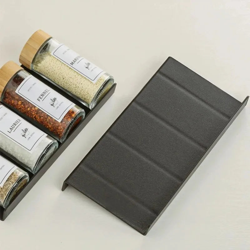 4-Tier Adjustable Spice Drawer Organizer