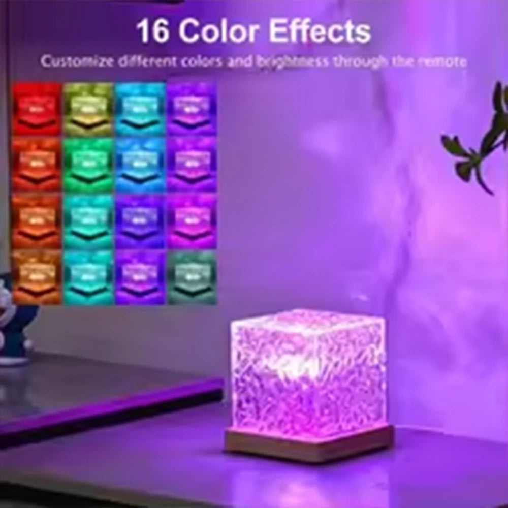 16 Colors Night Table Lamp
