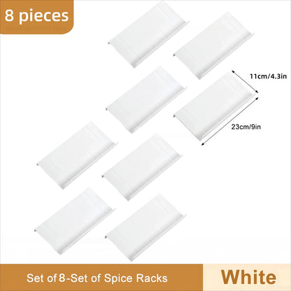 4-Tier Adjustable Spice Drawer Organizer