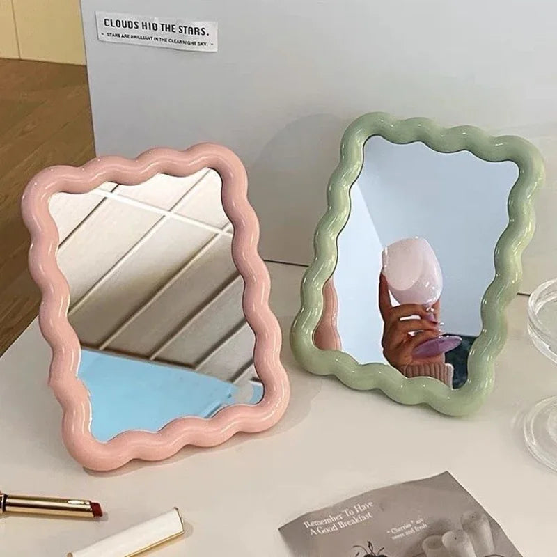 Cute Wavy Vanity Mirror