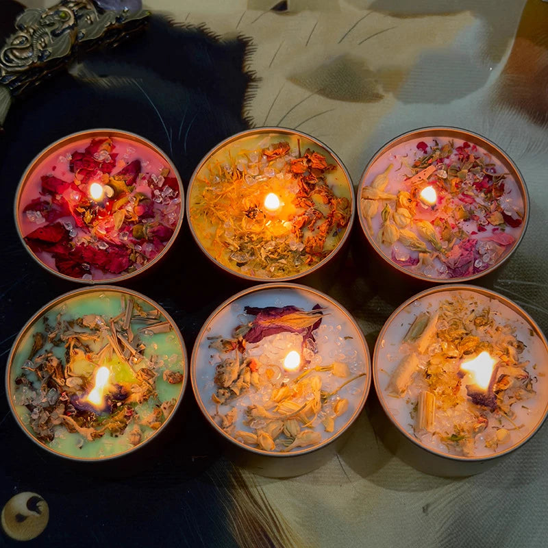 Crystal Aromatherapy Soy Candle