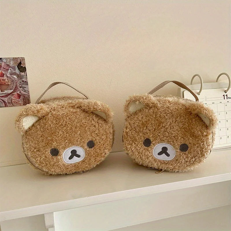 Cute Teddy Bear Makeup Bag