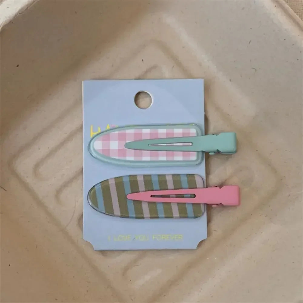 Cute Pattern Hair Clips