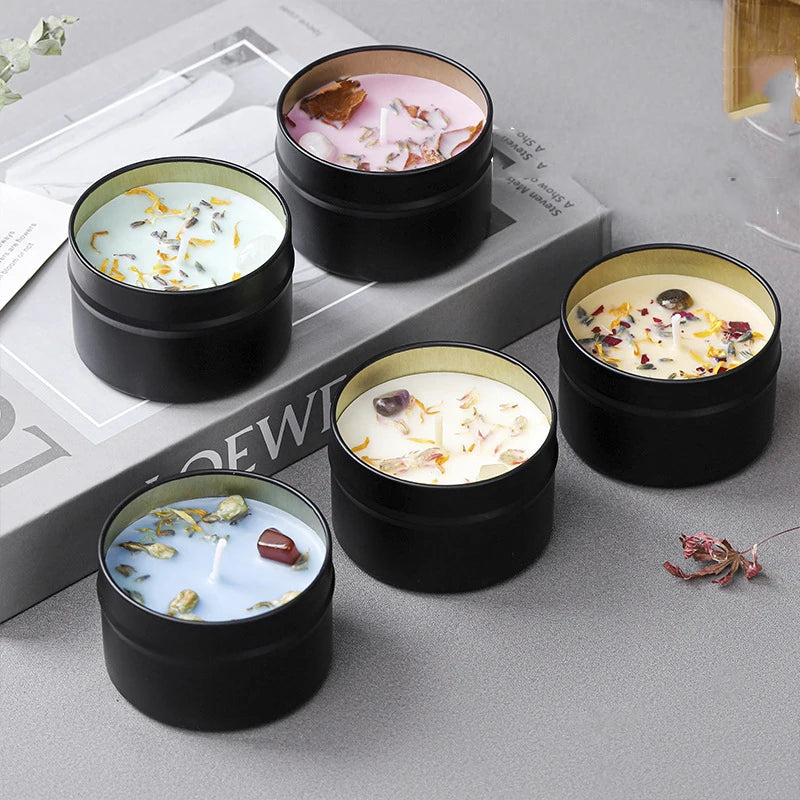 Crystal Aromatherapy Soy Candle