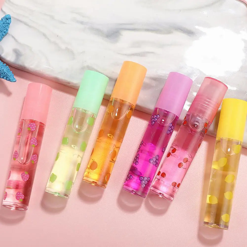 6-Color Fruit Water Lip Gloss