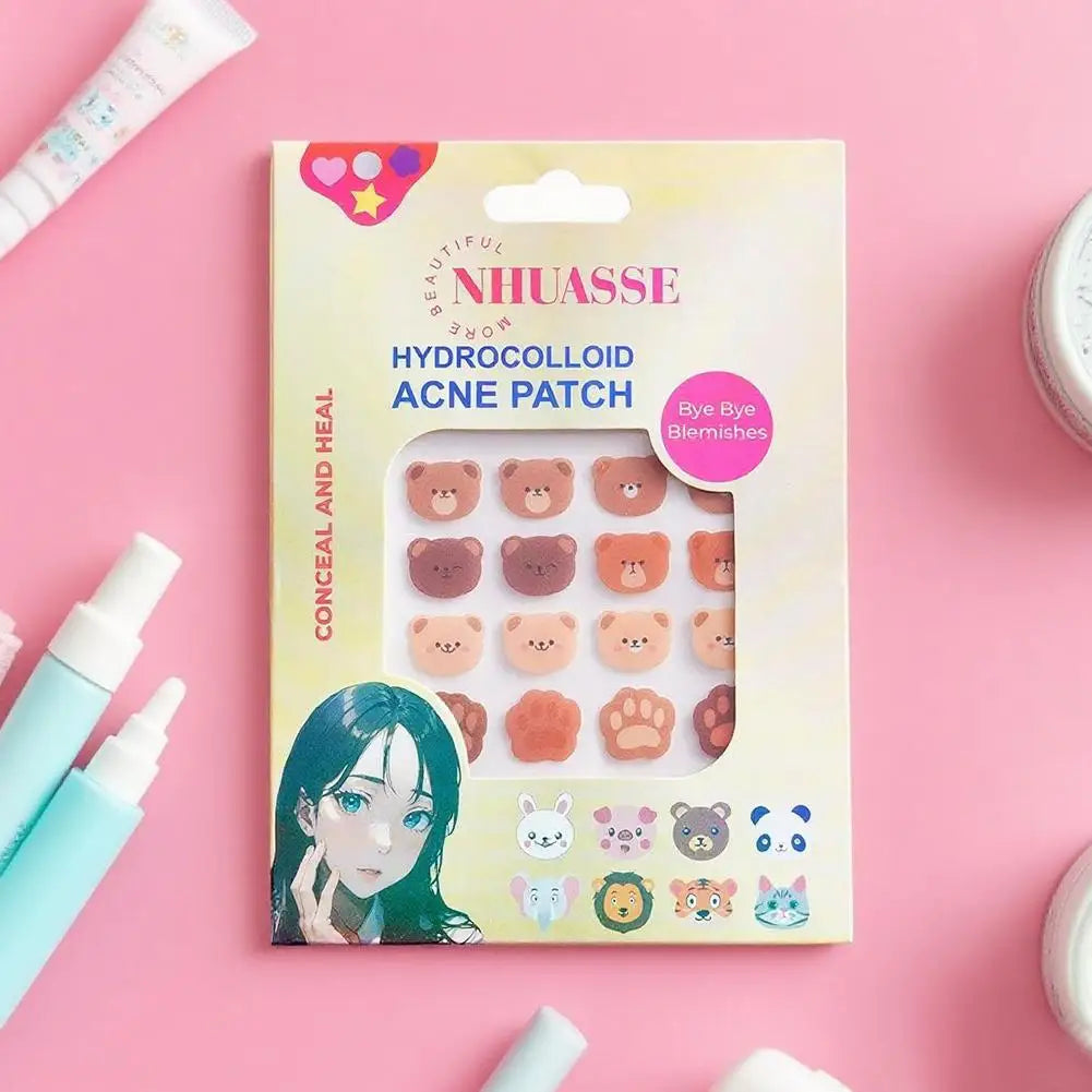 Cute Colorful Hydrocolloid Acne Patches