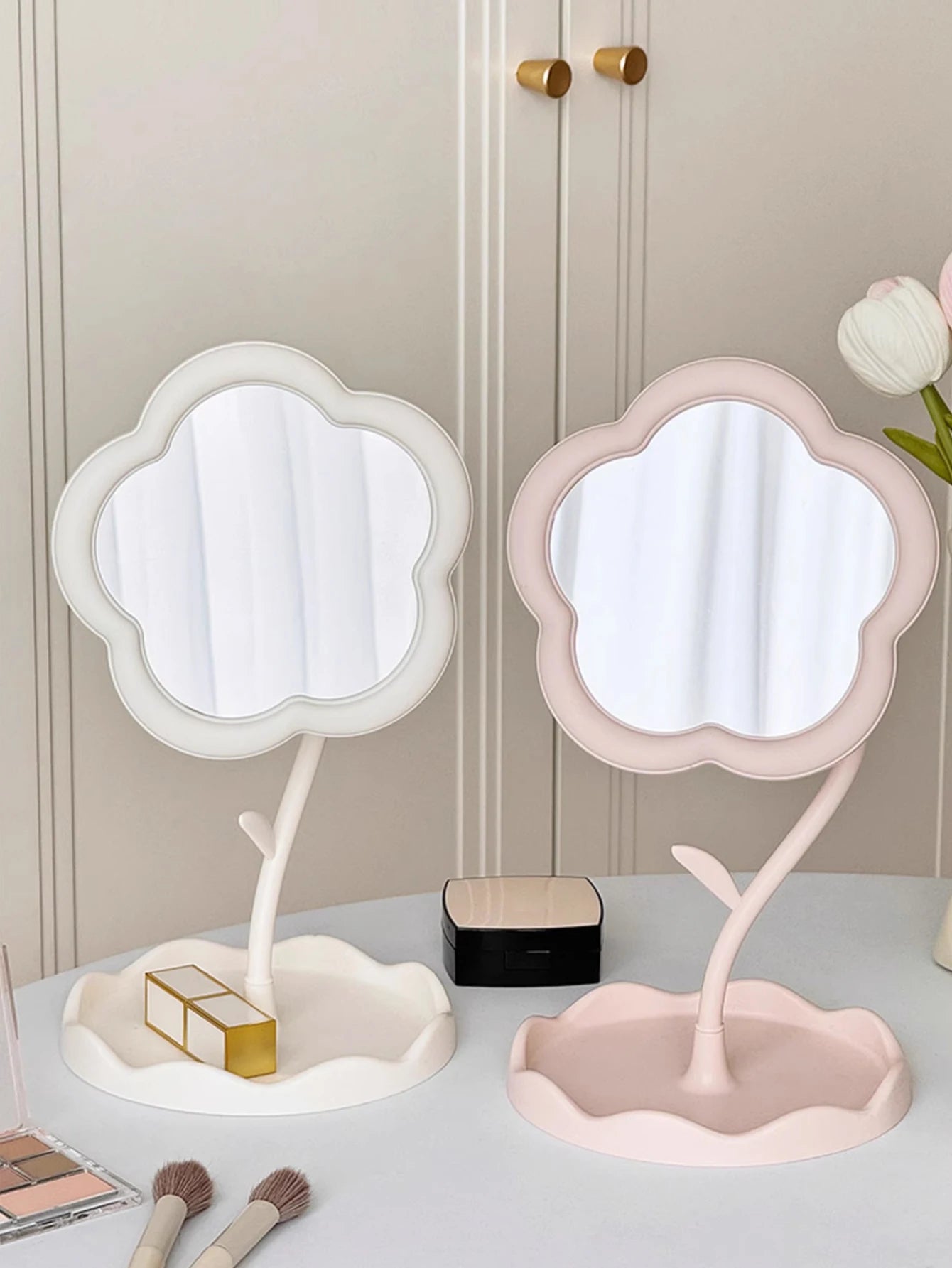 Flower Vanity Mirror