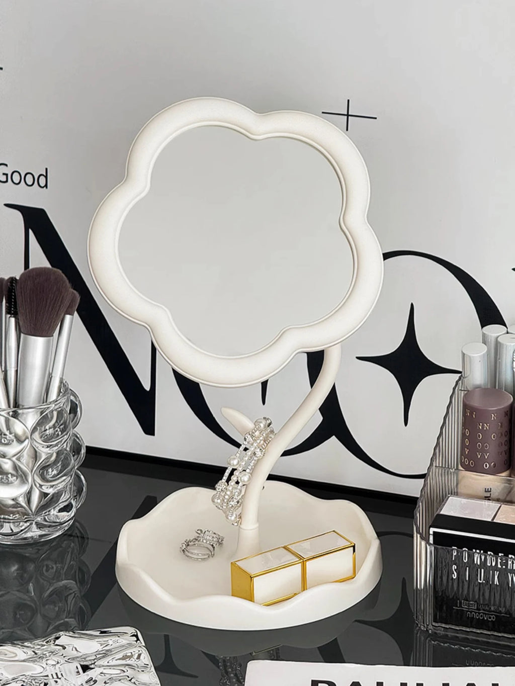 Flower Vanity Mirror