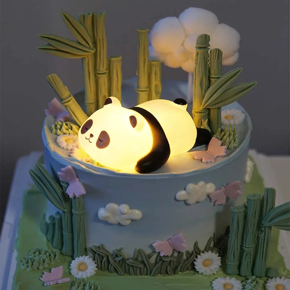 Cute Panda LED Night Light | Soft Glow Bedside Lamp