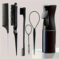 6pcs/Set Brush & Spray Bottle