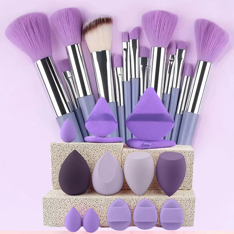 Professional 7PCS Soft Makeup Brushes Set