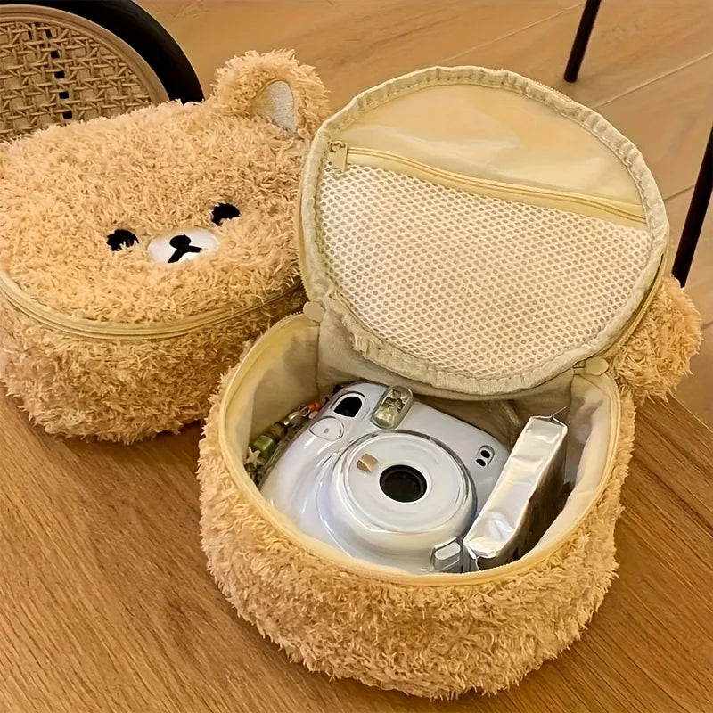 Cute Teddy Bear Makeup Bag