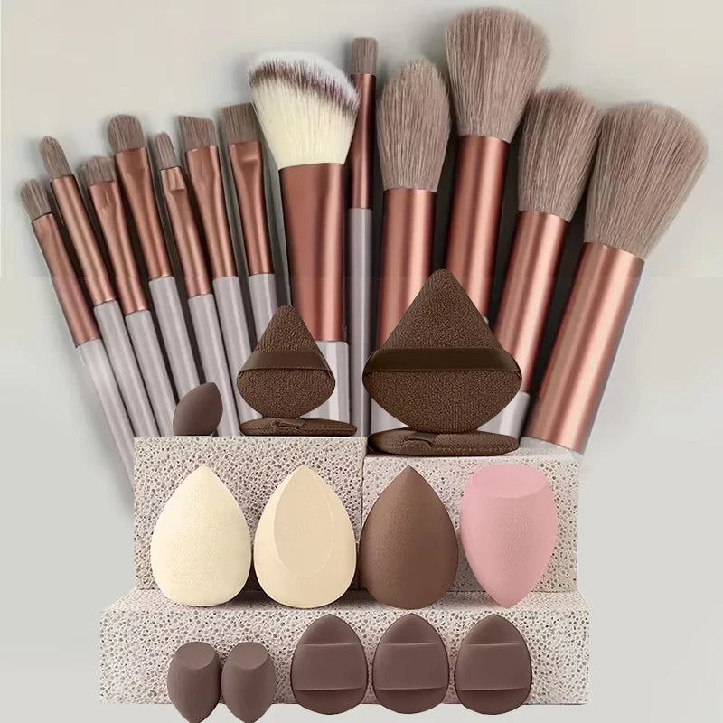 Professional 7PCS Soft Makeup Brushes Set
