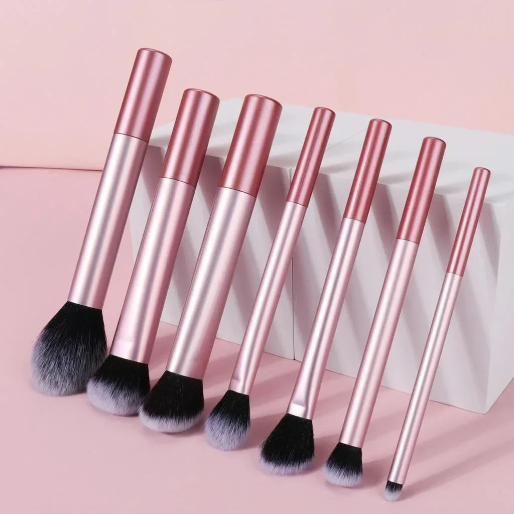 Professional 7PCS Soft Makeup Brushes Set