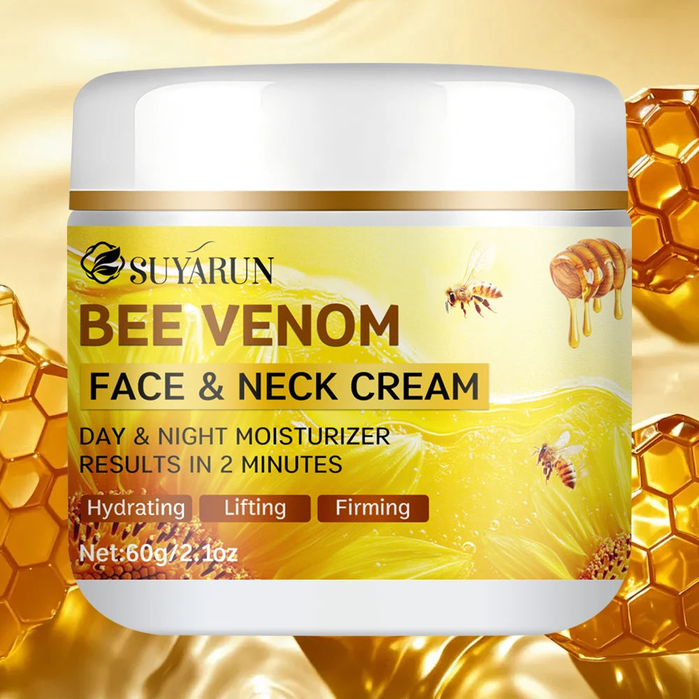 Bee Venom Collagen Face & Neck Cream | Firming & Hydrating Moisturizer