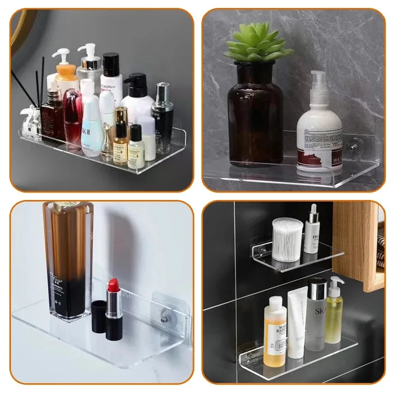 Clear Acrylic Wall Shelf & Display Organizer