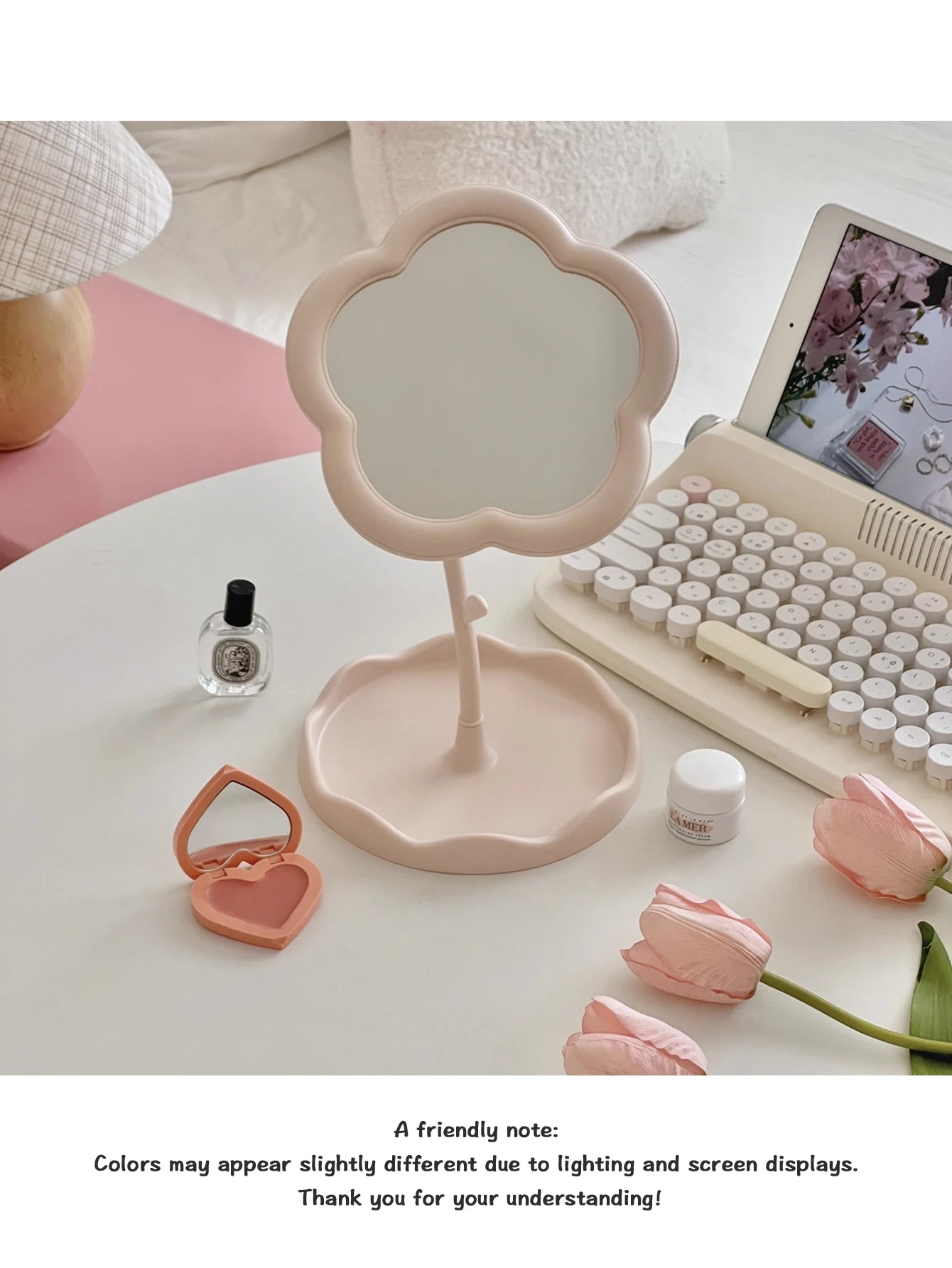 Flower Vanity Mirror