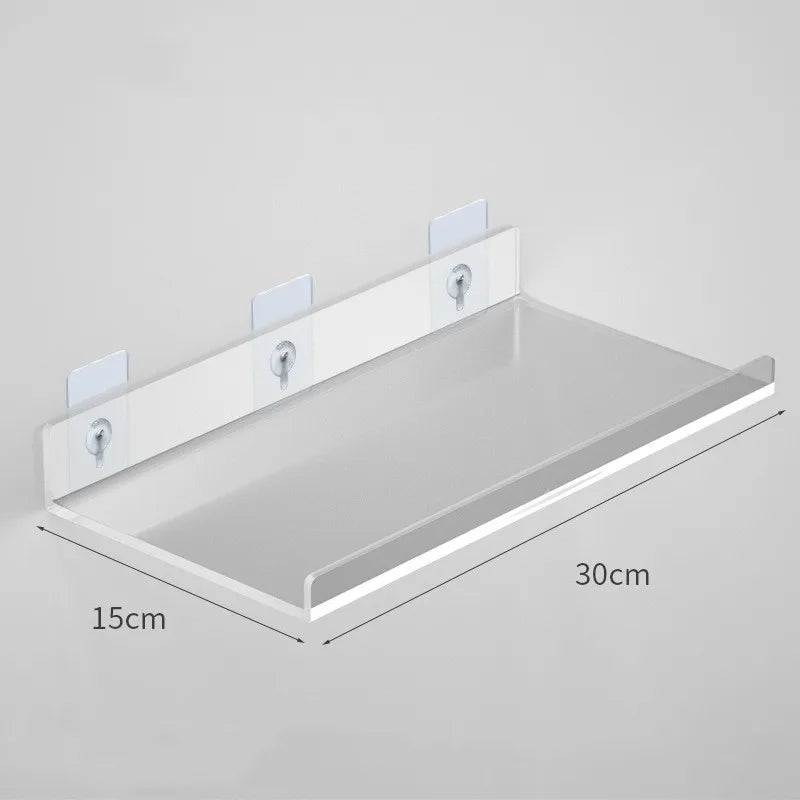 Clear Acrylic Wall Shelf & Display Organizer