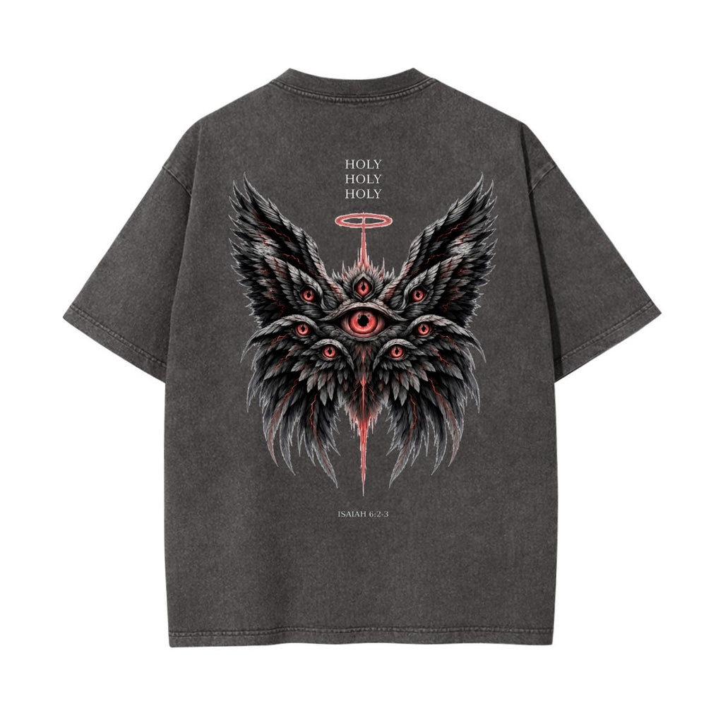 Be Not Afraid Biblical Angel Vintage Graphic T-Shirt