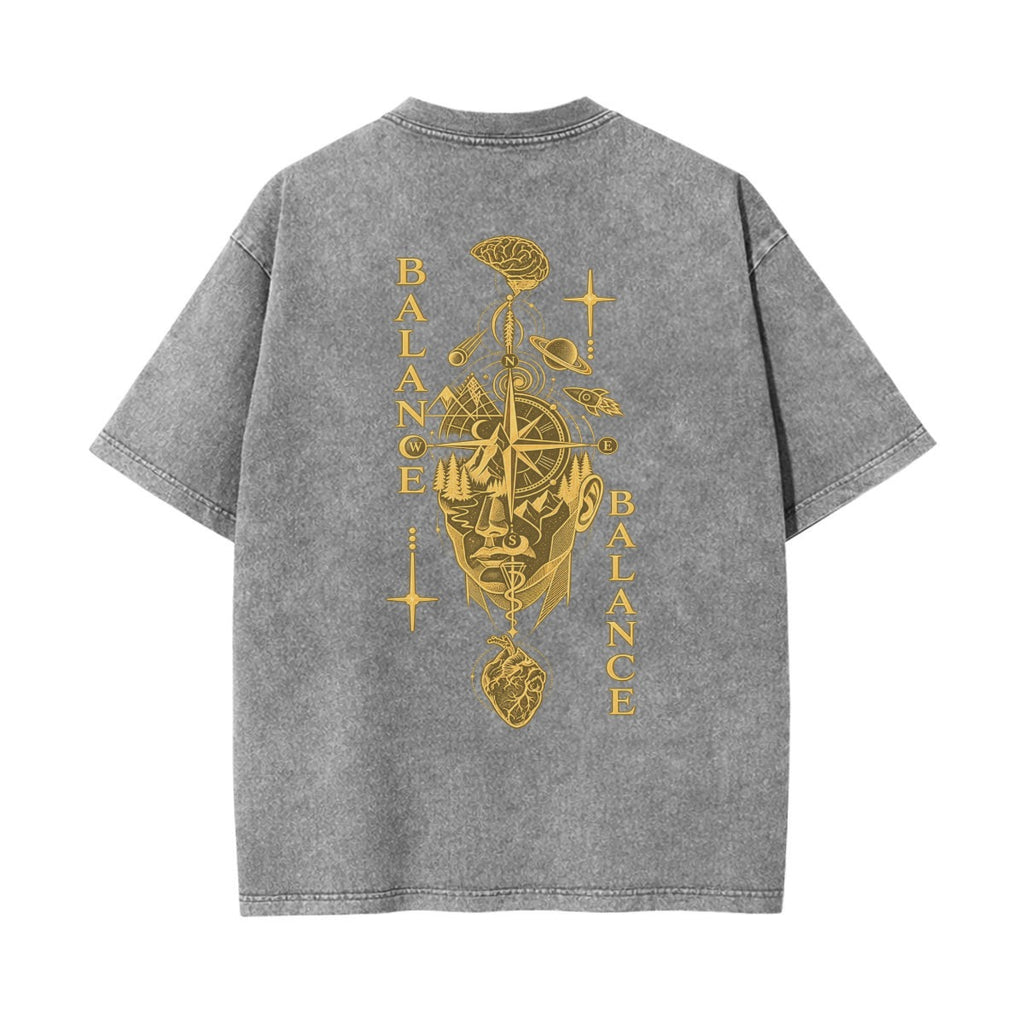 Balance Within Vintage Washed Graphic T-Shirt