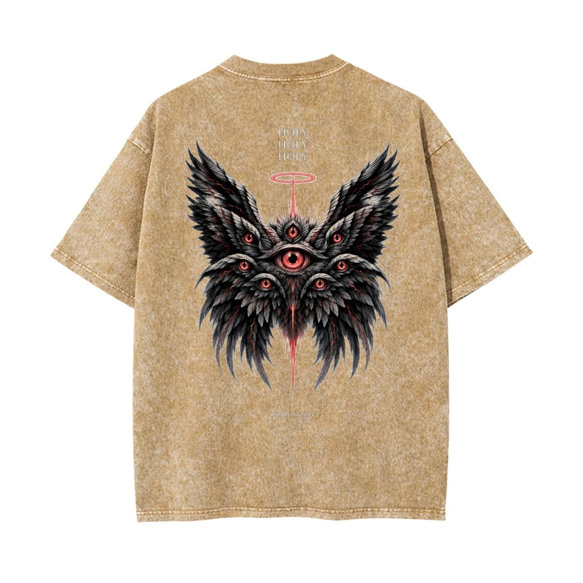 Be Not Afraid Biblical Angel Vintage Graphic T-Shirt