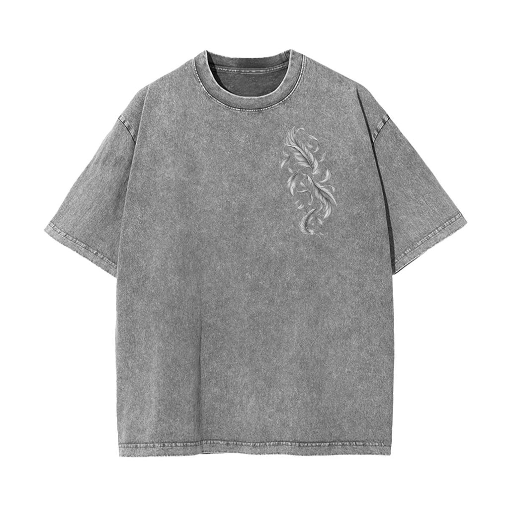 Honor Your Maker Angel Graphic Oversized T-Shirt