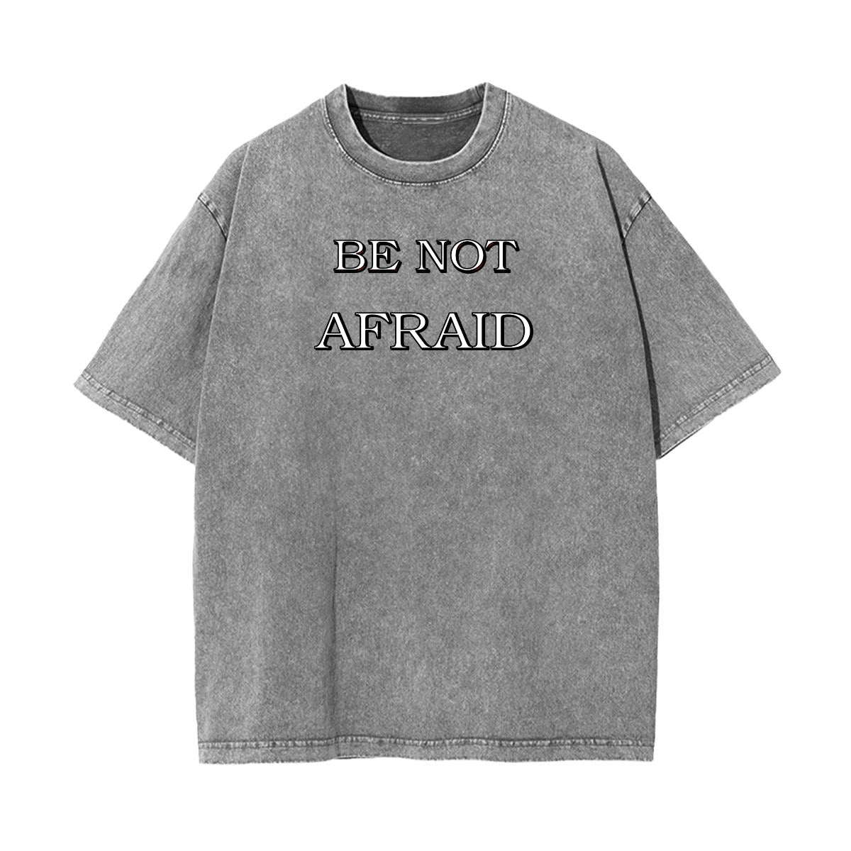 Be Not Afraid Biblical Angel Vintage Graphic T-Shirt