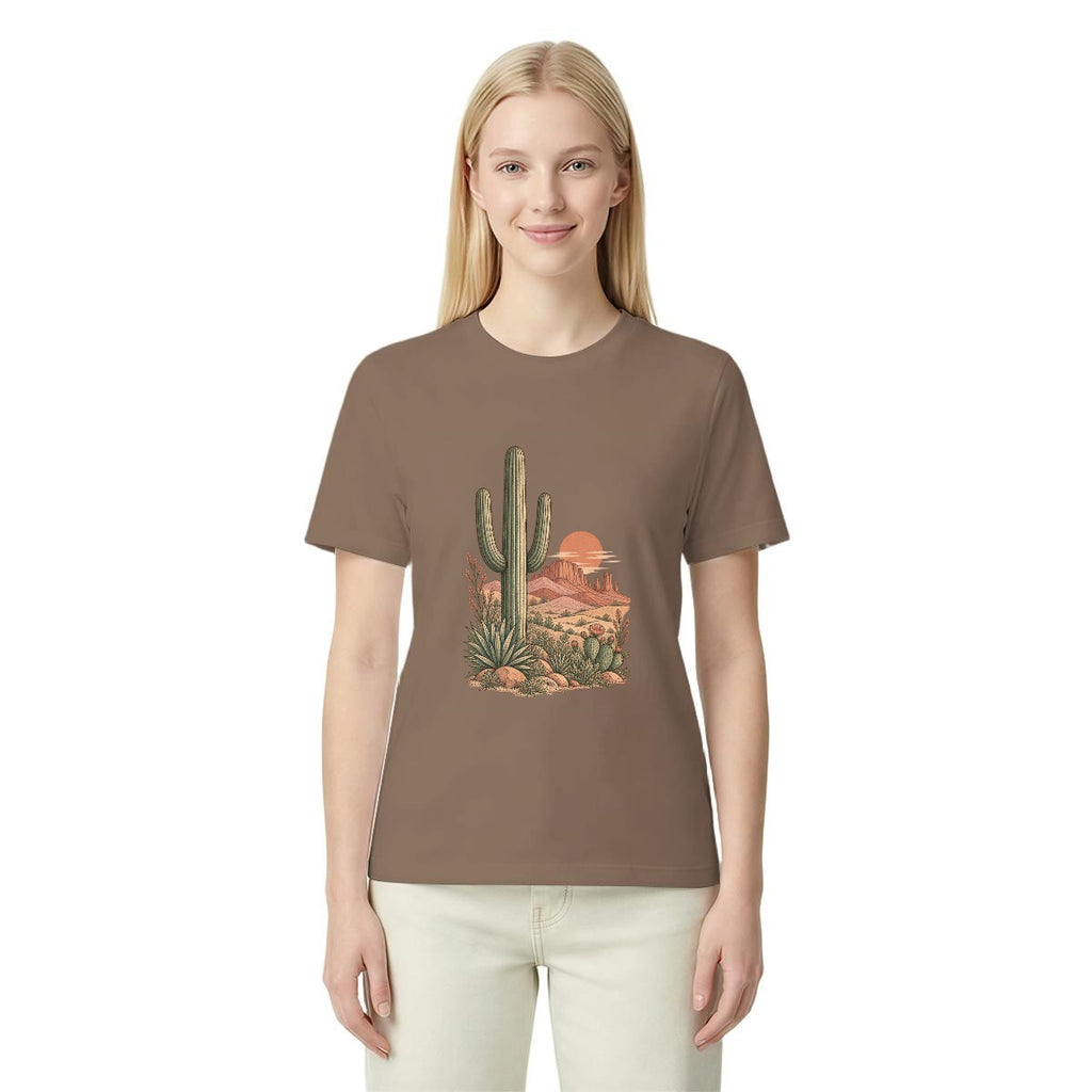 Women’s Southwestern Desert Cactus Graphic T-Shirt